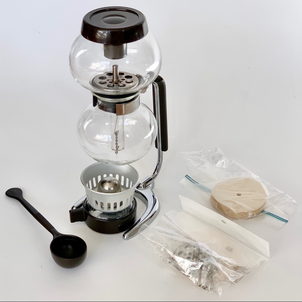 Hario Syphon Coffee Maker MCA-3 with F-103MN